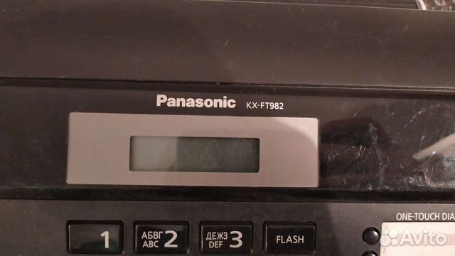 Факс panasonic kx-ft982