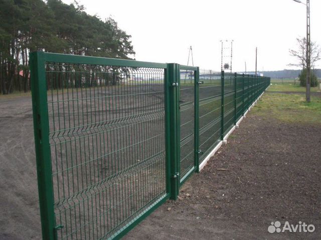 Забор из 3d сетки