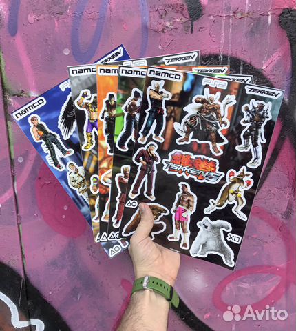 Tekken 5/Теккен5 Стикеры/Наклейки