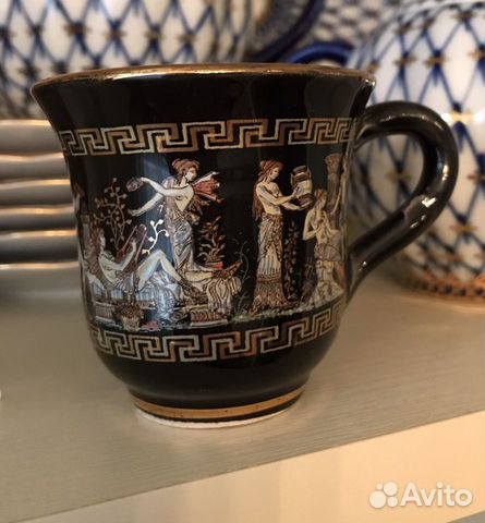 Чашка и пепельница Греция