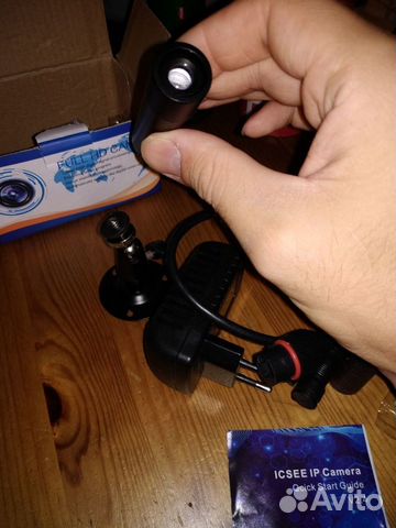 Миниатюрная IP видеокамера фокус 16 мм