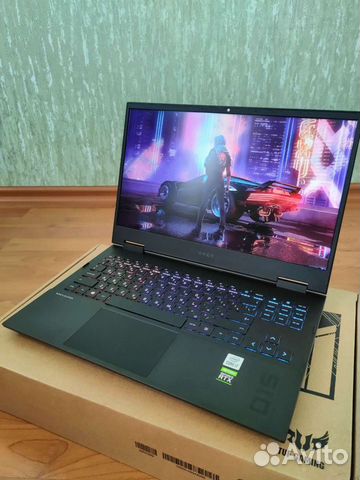 Игровой ноутбук Hp Omen 15-ek1004ur