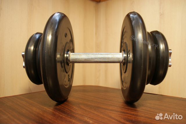 Гантеля 16.5 кг. Новая. Atlet. Разборная. Доставка