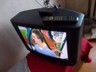 Телевизор Samsung 51 см рабочий + DVD плеер Vitek