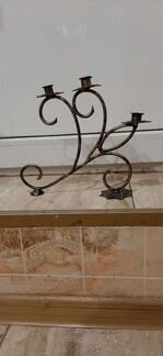 Подсвечник кованый