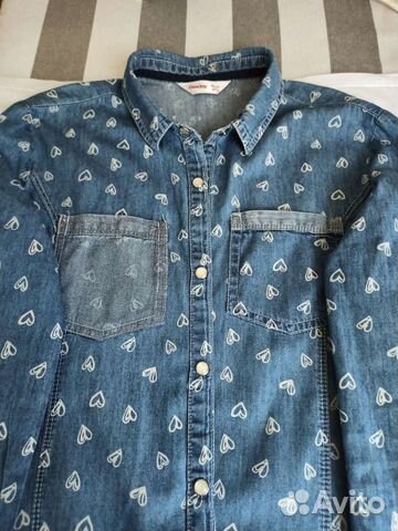 Джинсовая рубашка
