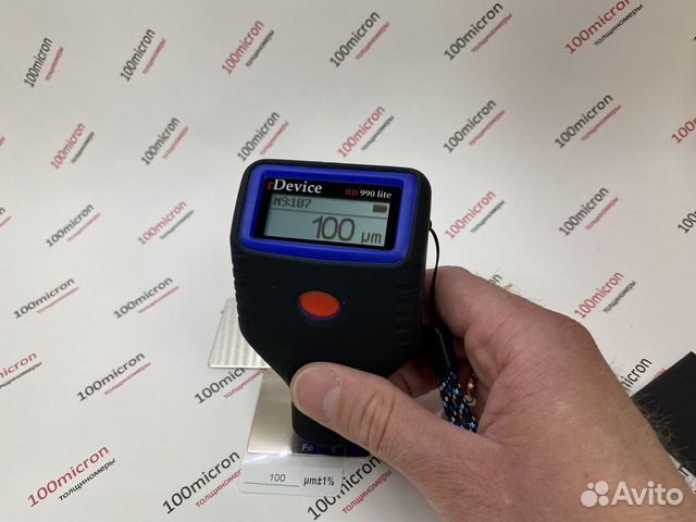 Очень быстрый толщиномер rDevice RD 990 lite