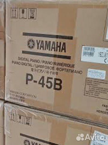Yamaha P-45 B (Европа) Цифровое пианино