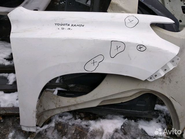 Крыло правое toyota prado 150