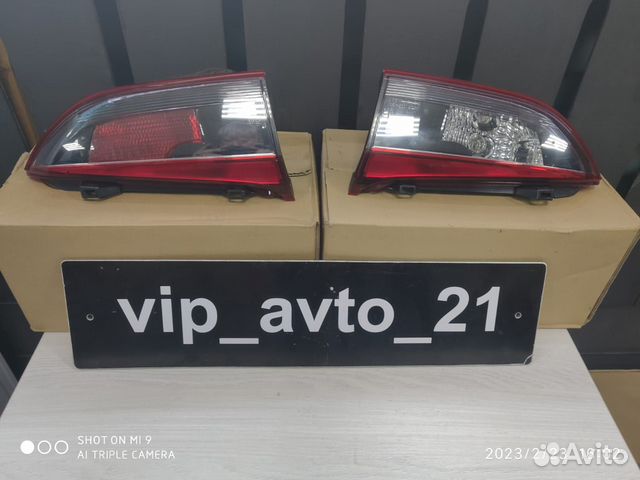 Фонари задние багажника мазда 6