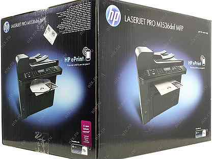 Мфу лазерное HP LaserJet Pro M1536dnf