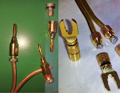 Терминалы для акустических проводов