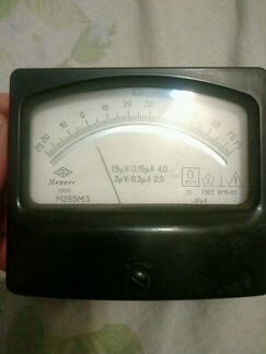 Встраиваемый вольтметр СССР 1967 год