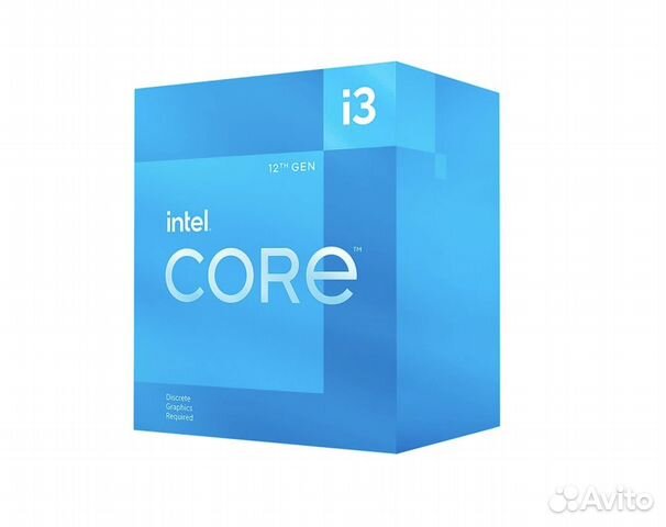 Процессор intel Core i3-12100F LGA1700 OEM (Новый)