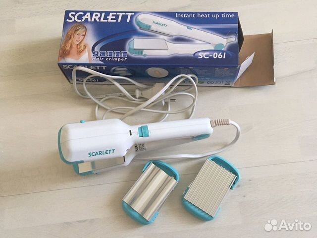 Выпрямитель для волос scarlett