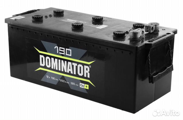 Аккумуляторы dominator 190 A h