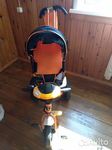 Детский велосипед бу с ручкой