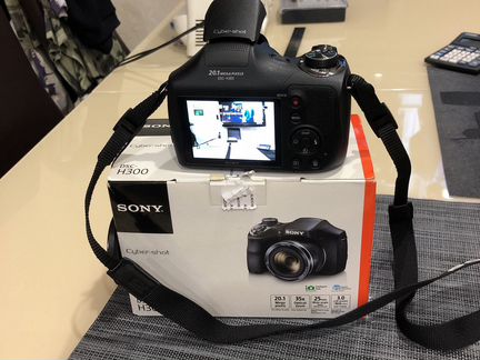 Фотоаппарат sony dsc-h300 новый, обмен