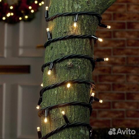 Гирлянда уличная Нить, гирлянда на дерево