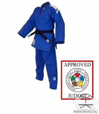 Кимоно для дзюдо KUSAKURA белое IJF approved