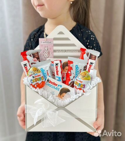 Съедобные букеты из киндеров