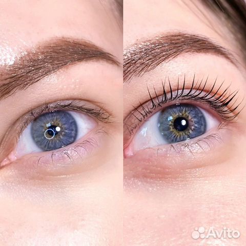 Ламинирование ресниц/ оформление бровей