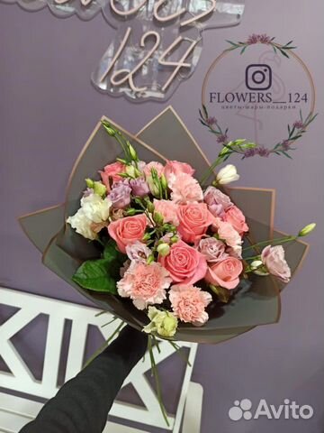 Букет, цветы, доставка, Flowers 124
