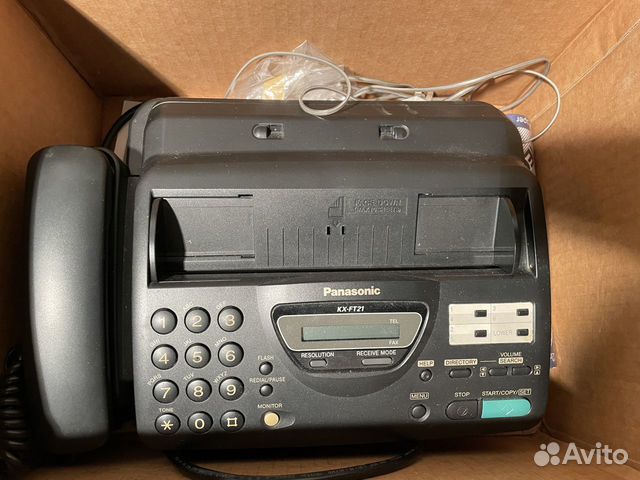 Телефон Факс Panasonic KX-FT21