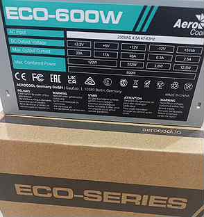 Блок питания AeroCool eco-600w