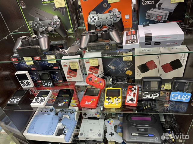 Приставки Game Sick 4K, Sega, Dendy, Game Box 8K