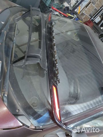 Задняя губа на мерседес 222