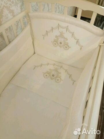 Комплект детского белья и бортики Lappetti