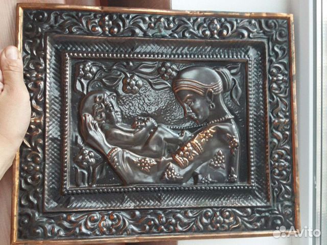 Чеканка медная СССР 