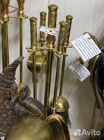 Набор из латуни для камина