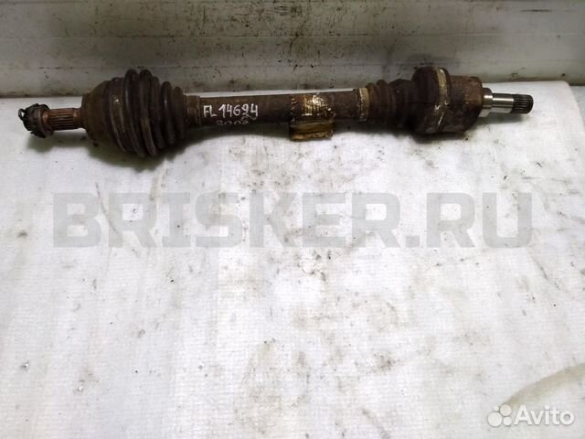 Привод передний лев Пежо 3008 1