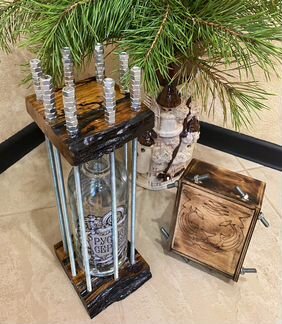 Клетка для бутылки подарочная