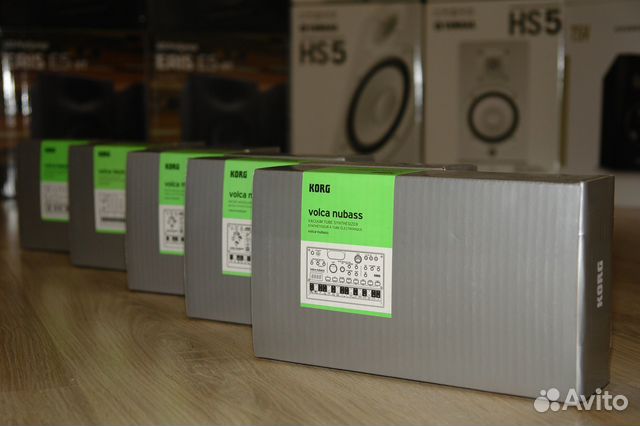 Korg Volca Nubass Аналоговый Синтезатор в Наличии