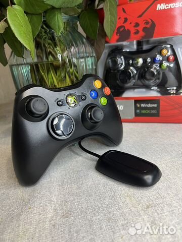 Геймпад Xbox 360 беспроодной для пк Windows