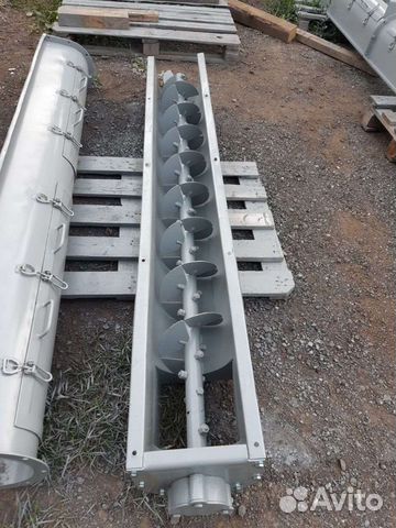 Шнек для транспортировки сыпучих продуктов