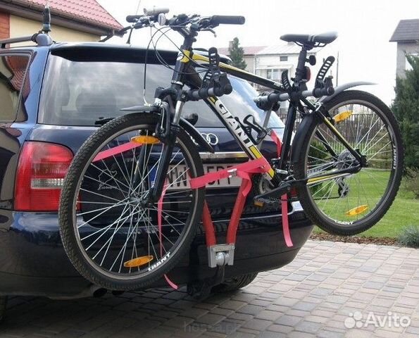 Велокрепление на фаркоп для 3-х велосипедов Amos B