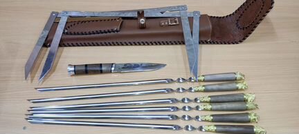 Шампура, нож, ножны