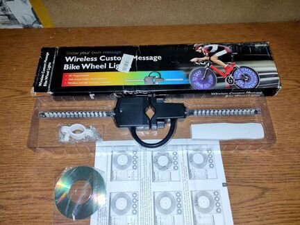 Велосипедные огни в колёса