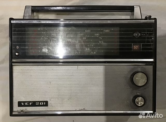 Радиоприемник vef 201, СССР
