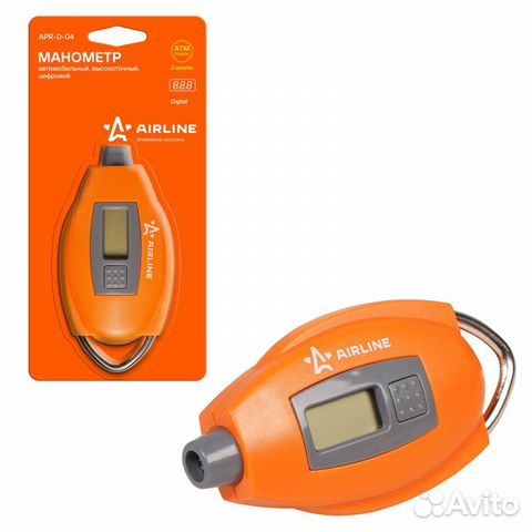 Манометр цифровой ЖК дисплей 7 атм (apr-d-04)