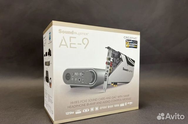 Новые звуковые карты Creative Sound Blaster AE-9