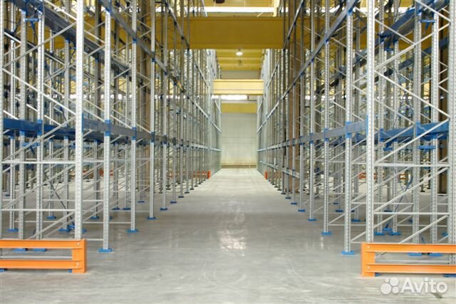 Стеллажи паллетные (фронтальные)