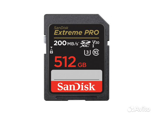 Карта памяти sandisk extreme pro sdhc uhs class 3 v30 95mb s 32gb