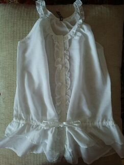 Блузка для девочки (белая)