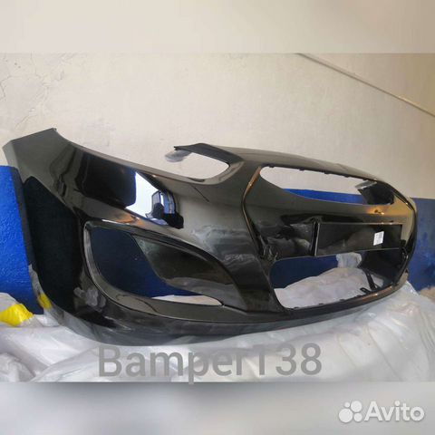 Передний бампер на hyundai solaris 2011-2015