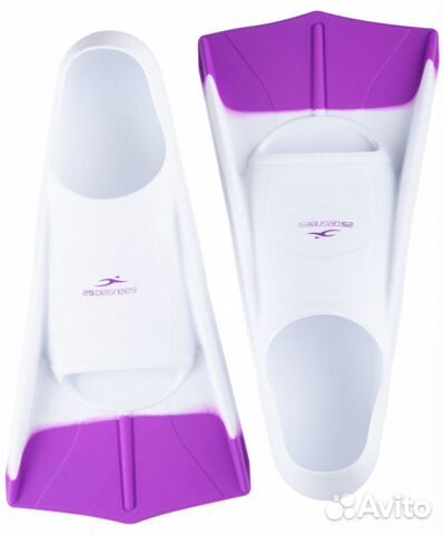 Ласты тренировочные Pooljet White/Purple, XXS